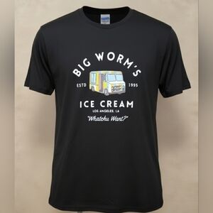 Its Friday!!! ​Big Worm's Ice CreamMovie Tee - XXXL Black